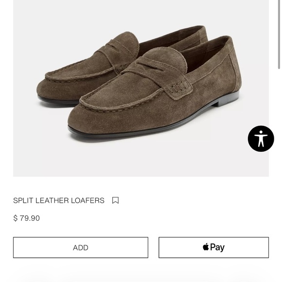 Zara Leather Loafers - Picture 6 of 6